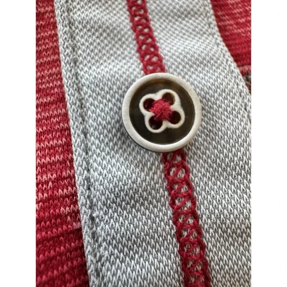 Tommy Bahama Ohio State Buckeyes IslandZone Polo Shirt Mens XL Red NCAA - Picture 9 of 12